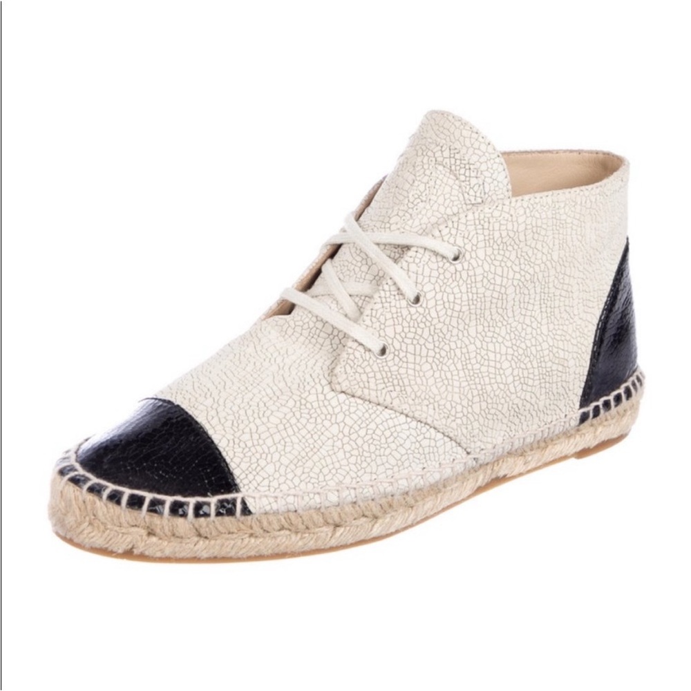 2015 CHANEL espadrille shoes - Karl Lagerfeld Cruise Collection